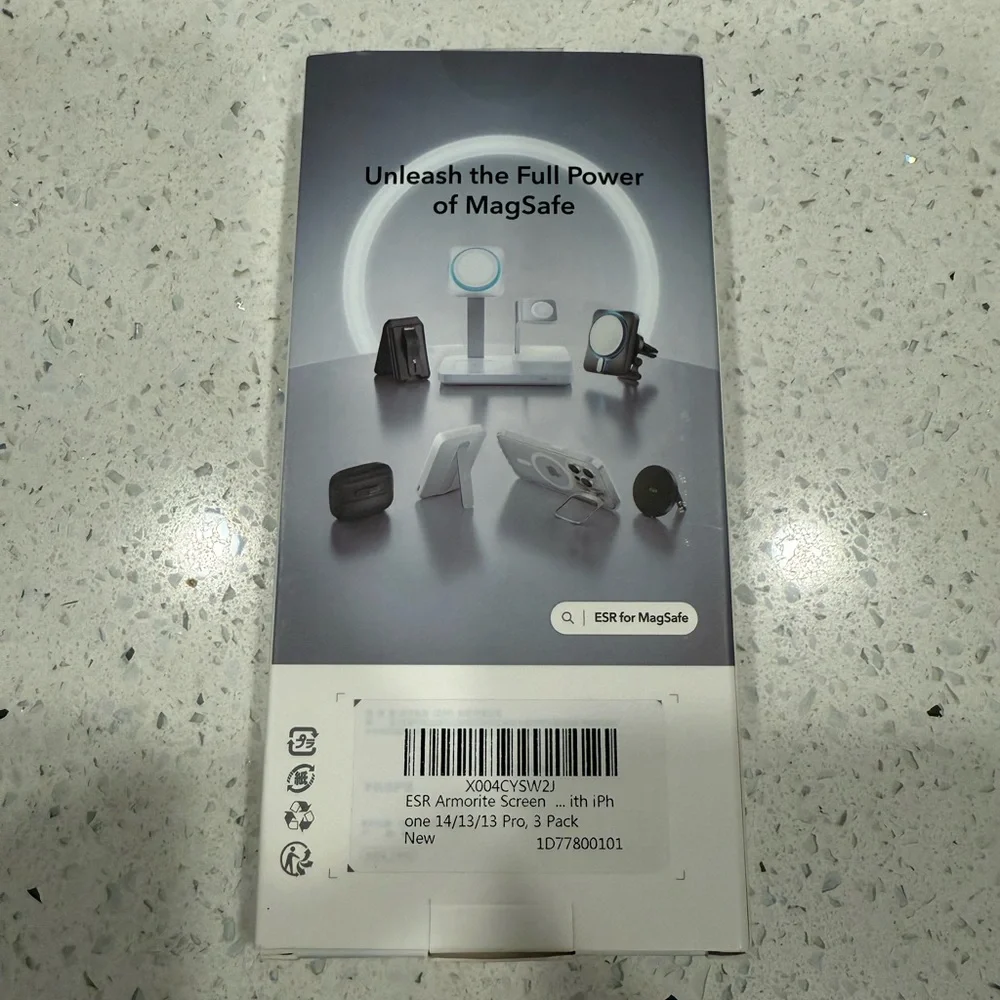ESR Tempered Glass Screen Protector (iPhone 16e/14/13/13 Pro)